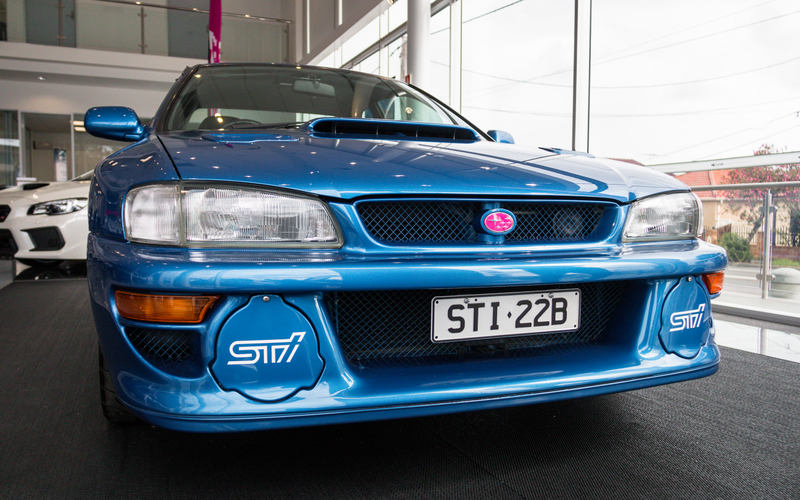 Illustration for article titled The Subaru Impreza 22B Was An Insane Monster That Could Never Happen Today